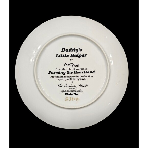 Lot Set Of Three Collection Farming Plates John Deere - Picture 5 of 7